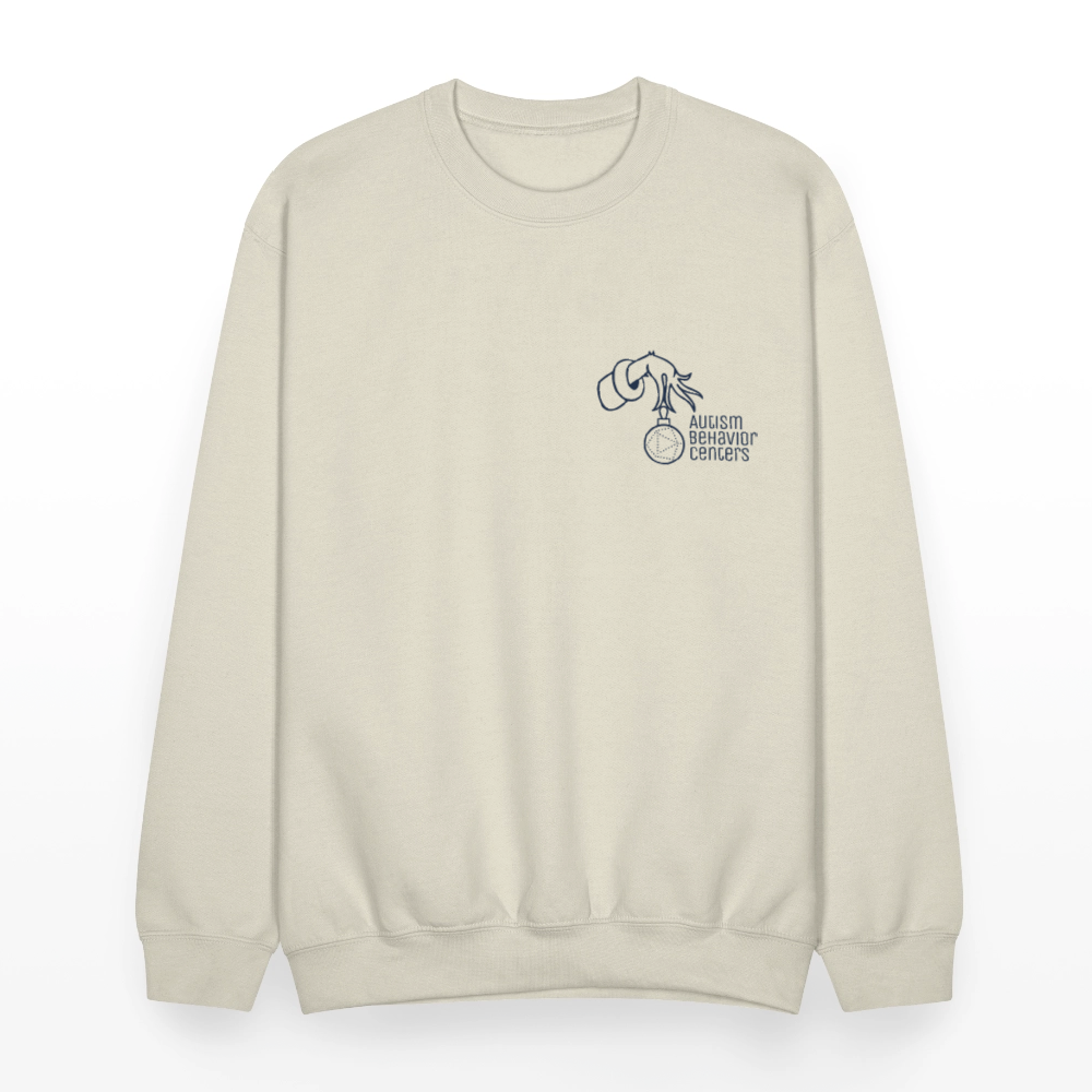 Holiday Crewneck Sweatshirt- NAVY - Sand