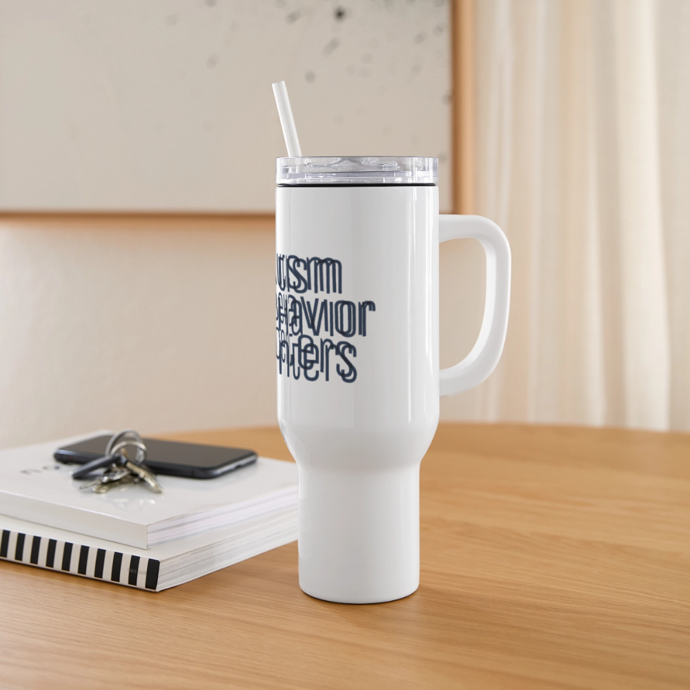 40 oz Travel Tumbler - white
