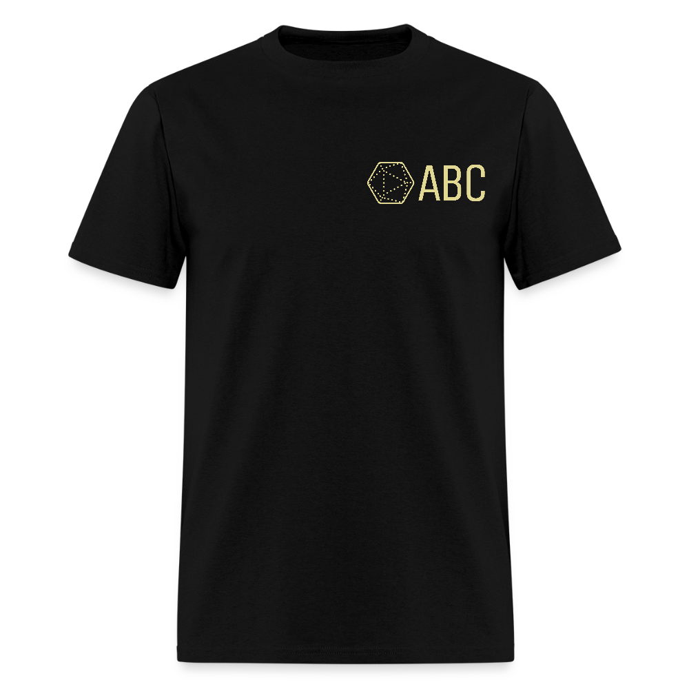 ABC Simple Logo Yellow Print - black