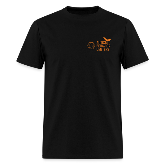 ABC Halloween Bat T shirt - black