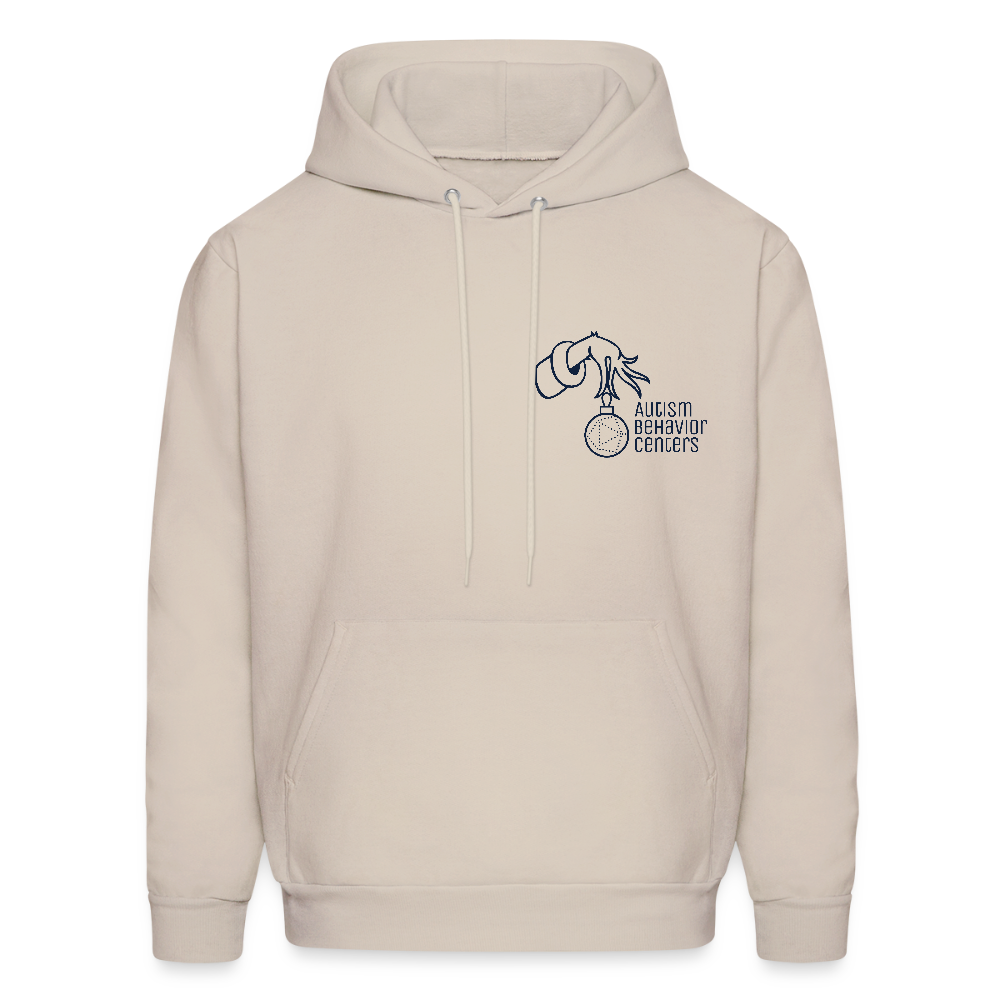 Holiday Men's Hoodie- NAVY - Sand