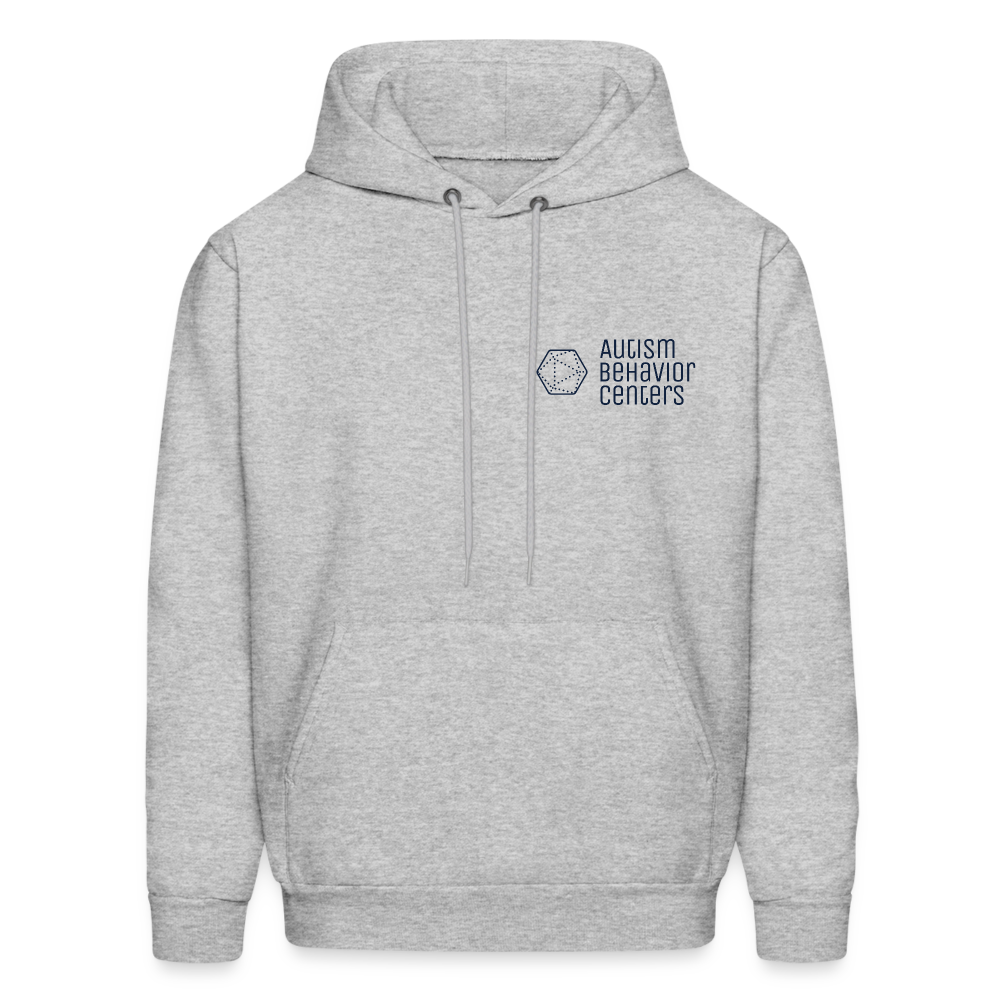 ABC Hoodie Dark Logo - heather gray