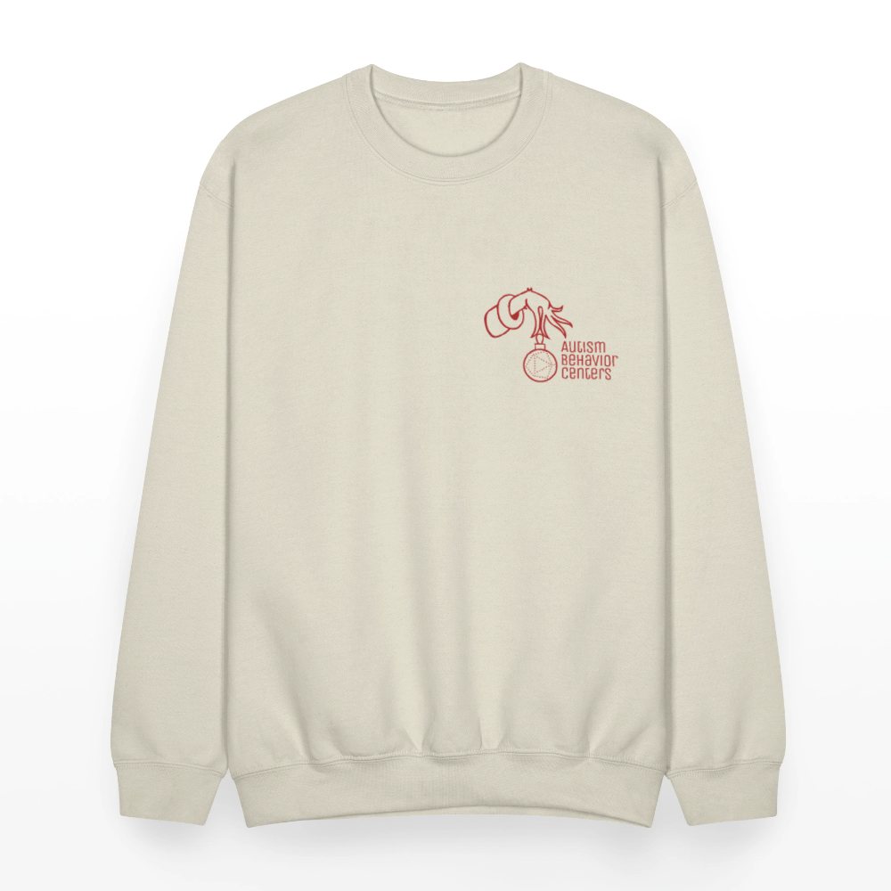 Holiday Crewneck Sweatshirt-RED - Sand