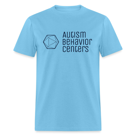 Unisex Classic T-Shirt- large design/dark font - aquatic blue
