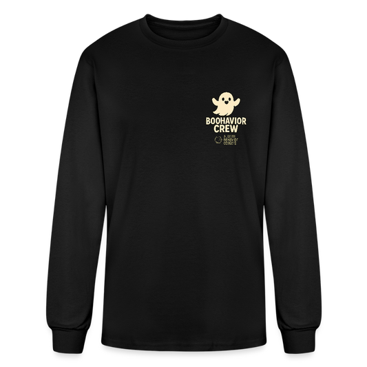 BOOhavior crew-small logo - black