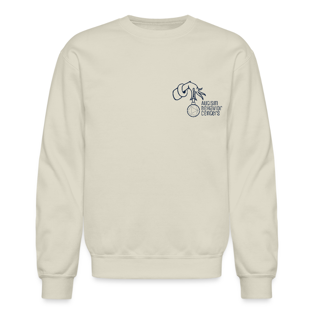 Holiday Crewneck Sweatshirt- NAVY - Sand