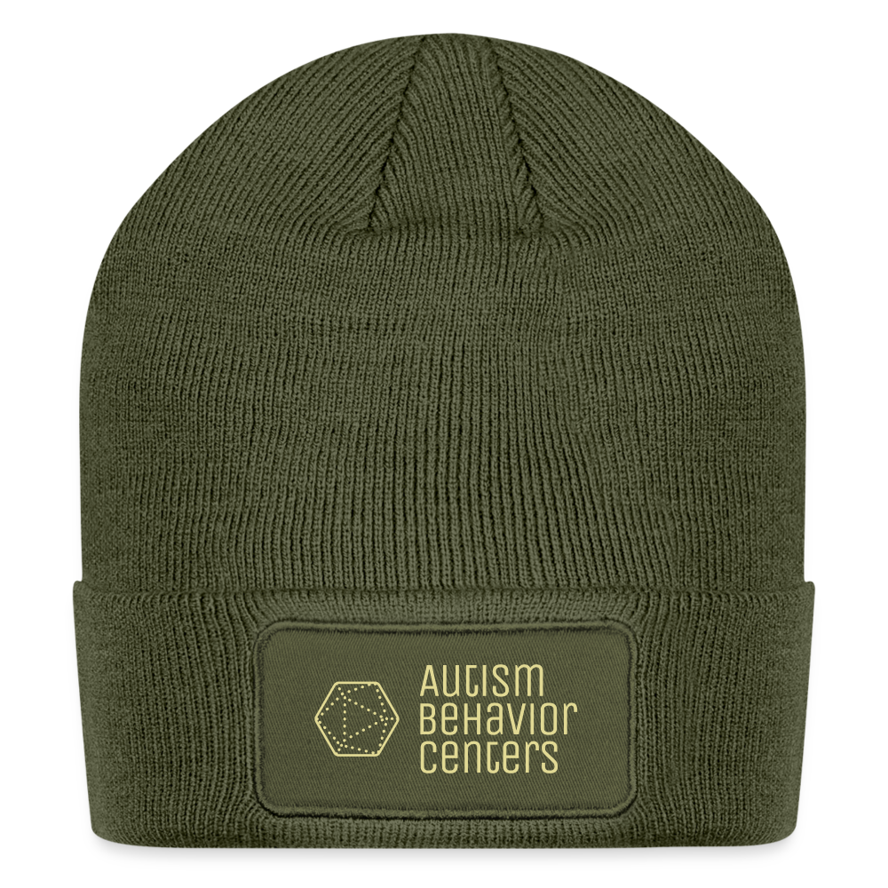 Patch Beanie ABC - olive