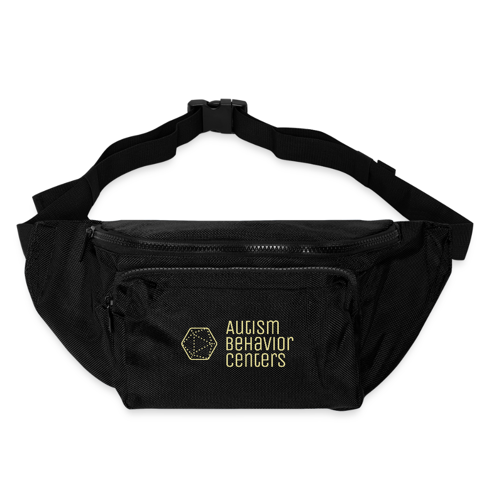 Large Crossbody Hip Bag - black