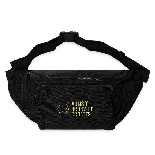 Large Crossbody Hip Bag - black