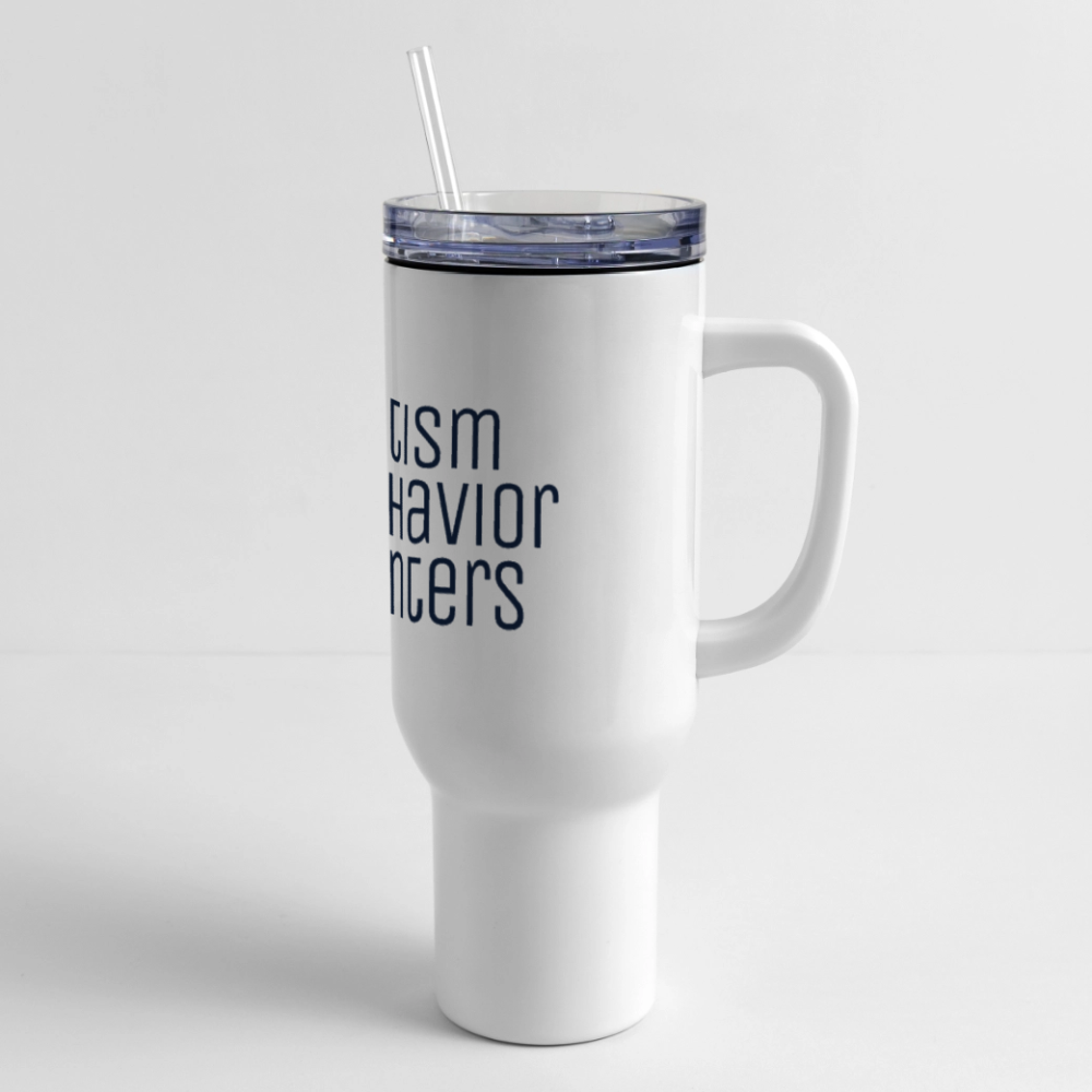 40 oz Travel Tumbler - white