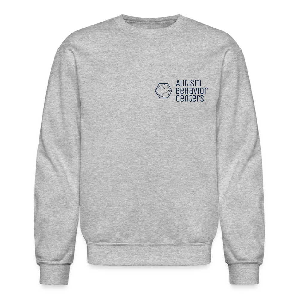 ABC Crewneck Sweatshirt Small Logo Dark - heather gray