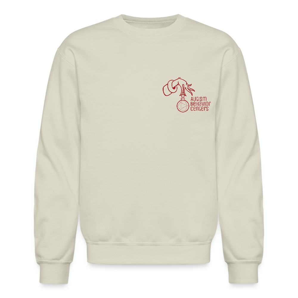Holiday Crewneck Sweatshirt-RED - Sand