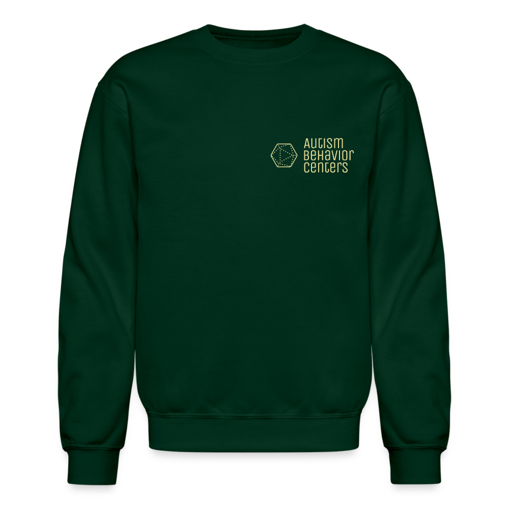 ABC Crewneck Sweatshirt Small Logo Light - forest green