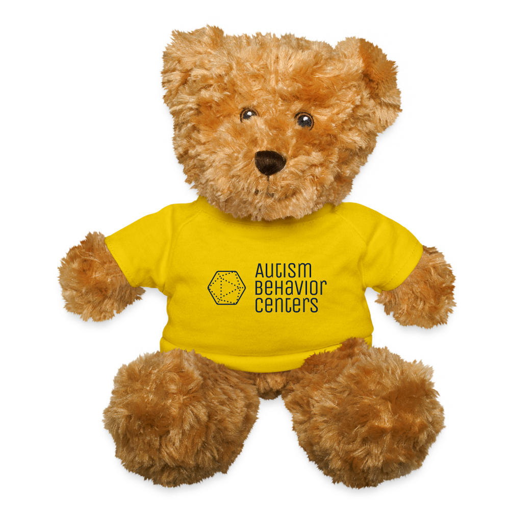 ABC Teddy Bear - yellow