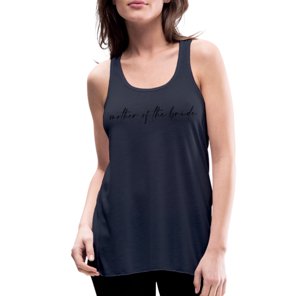 Women's Flowy Tank Top by Bella-AC_ MOTHER OF THE BRIDE - navy