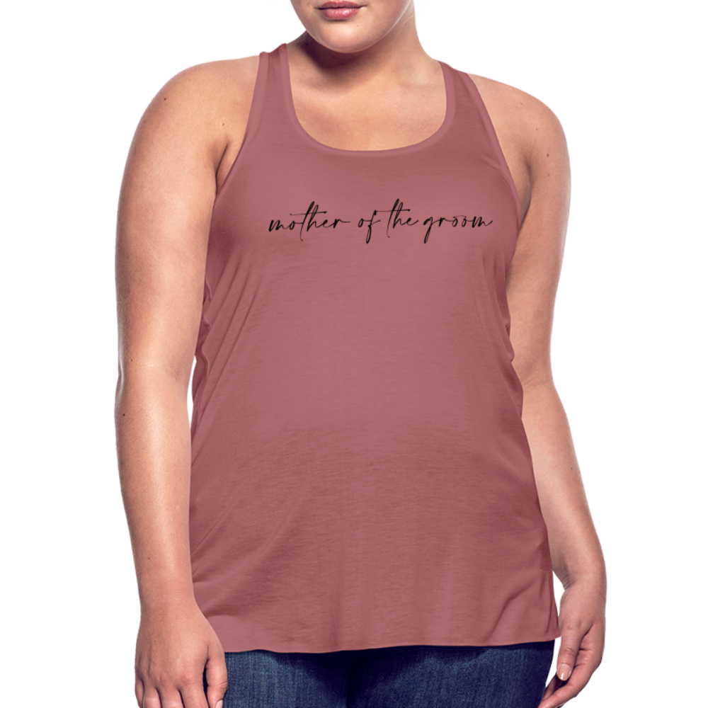 Women's Flowy Tank Top by Bella- AC_MOTHER OF THE GROOM - mauve