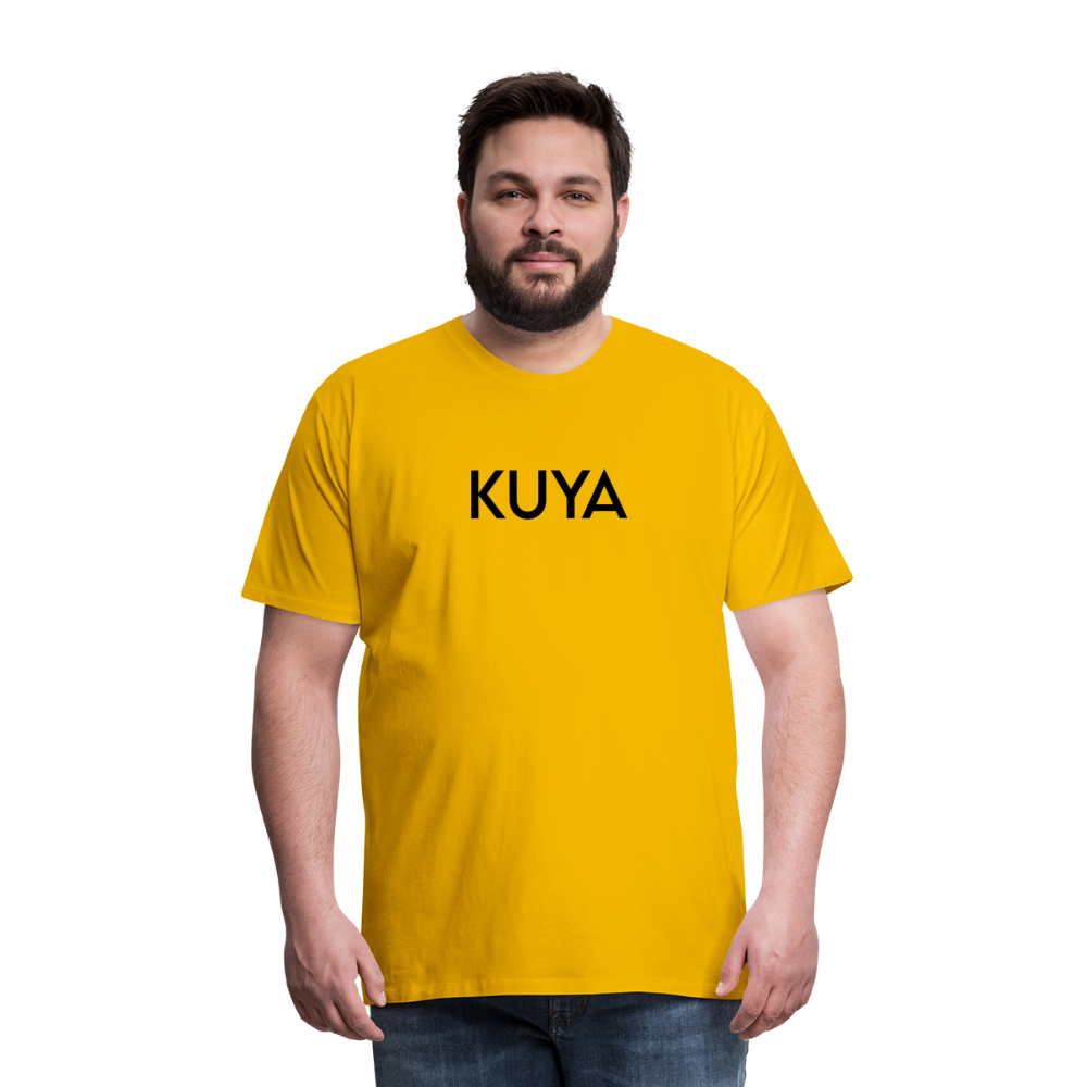 Men's Premium T-Shirt -LM_KUYA - sun yellow