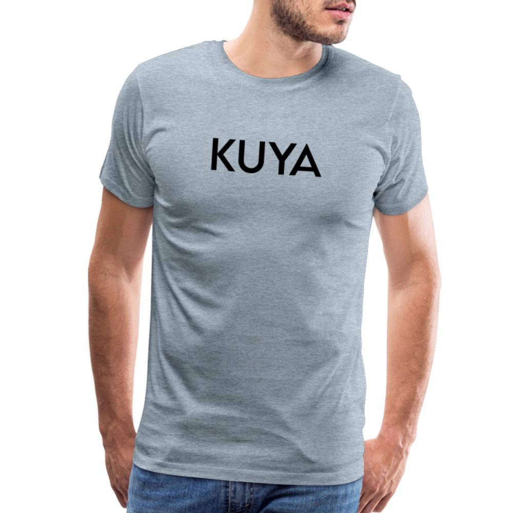 Men's Premium T-Shirt -LM_KUYA - heather ice blue