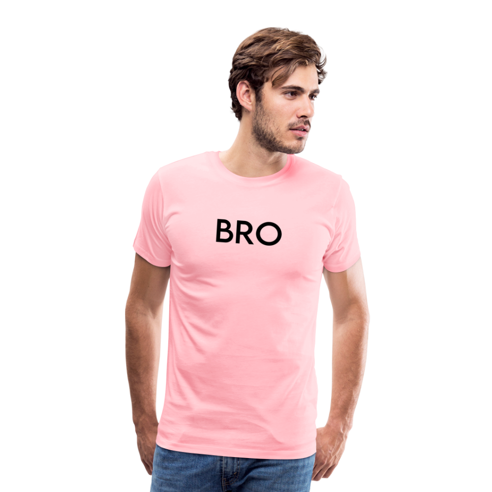 Men's Premium T-Shirt-LM_BRO - pink