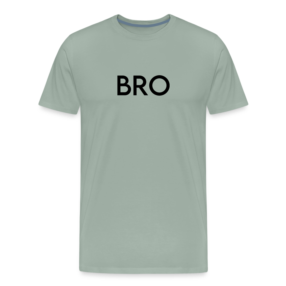 Men's Premium T-Shirt-LM_BRO - steel green