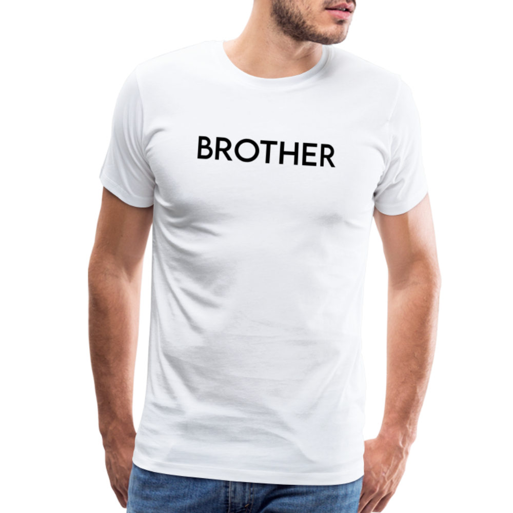 Men's Premium T-Shirt -LM_BROTHER - white