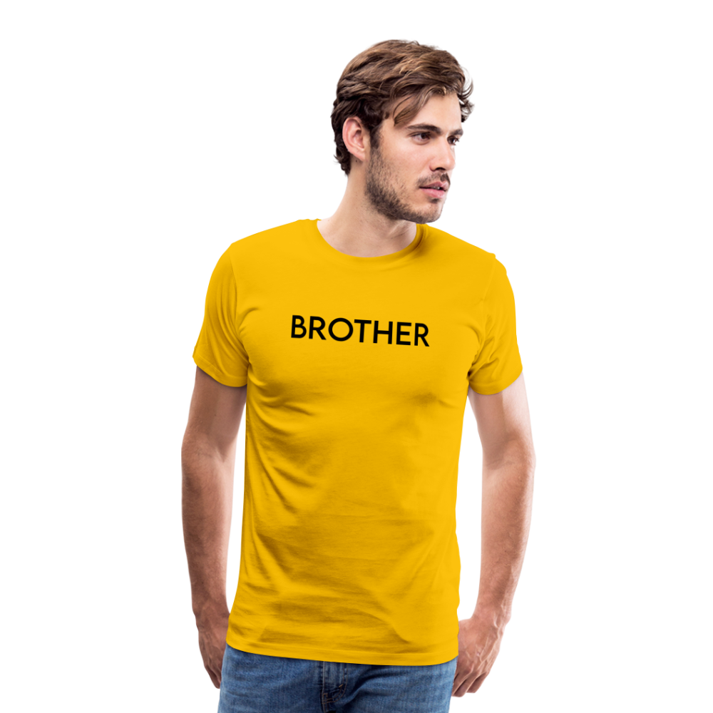 Men's Premium T-Shirt -LM_BROTHER - sun yellow
