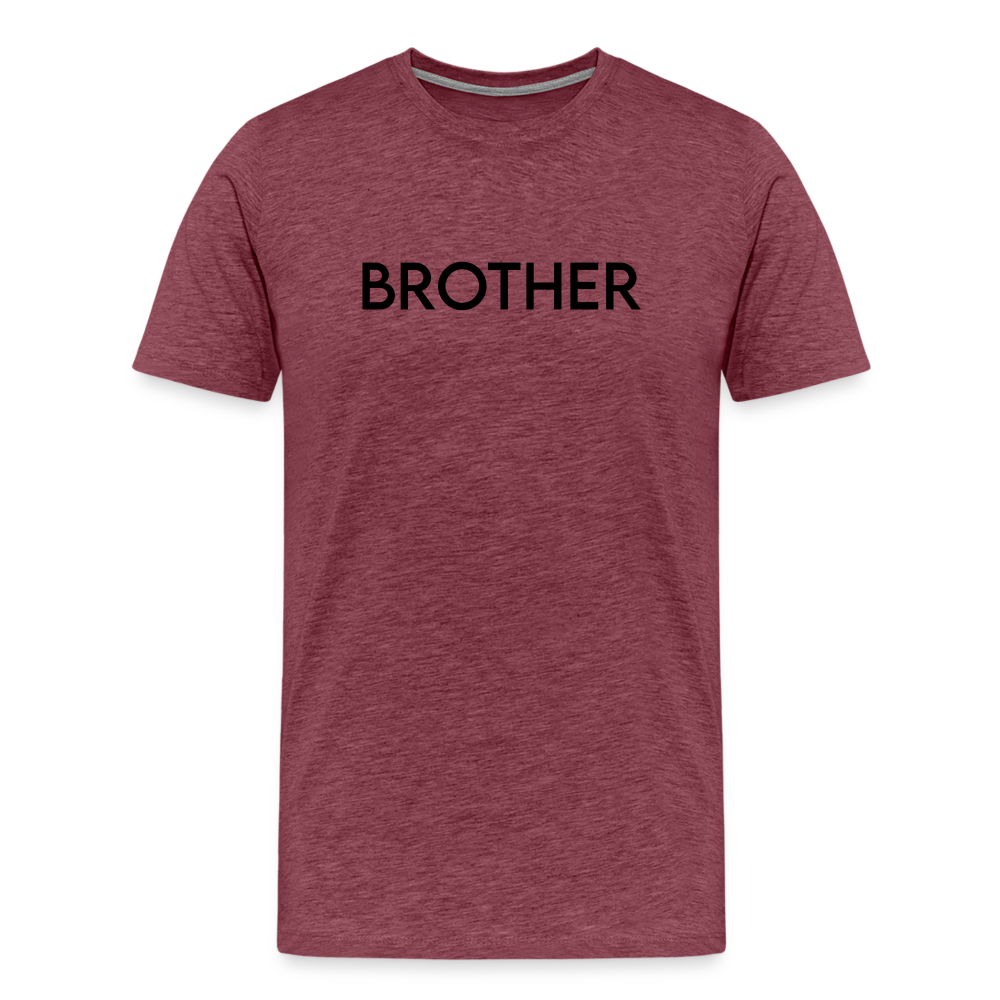 Men's Premium T-Shirt -LM_BROTHER - heather burgundy