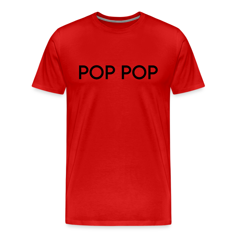 Men's Premium T-Shirt- LM- POPPOP - red