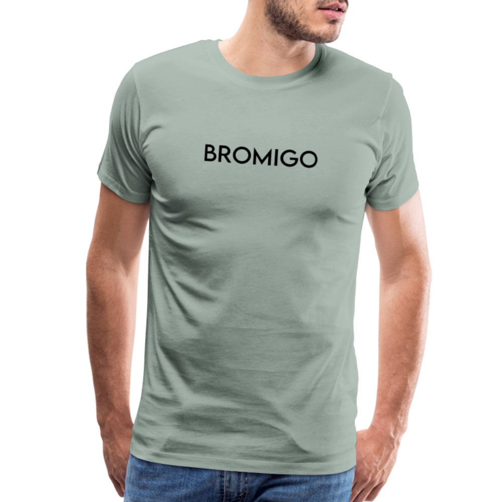 Men's Premium T-Shirt- LM- BROMIGO - steel green