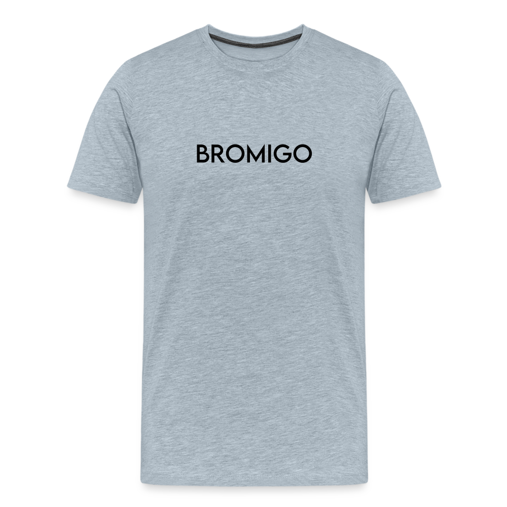 Men's Premium T-Shirt- LM- BROMIGO - heather ice blue