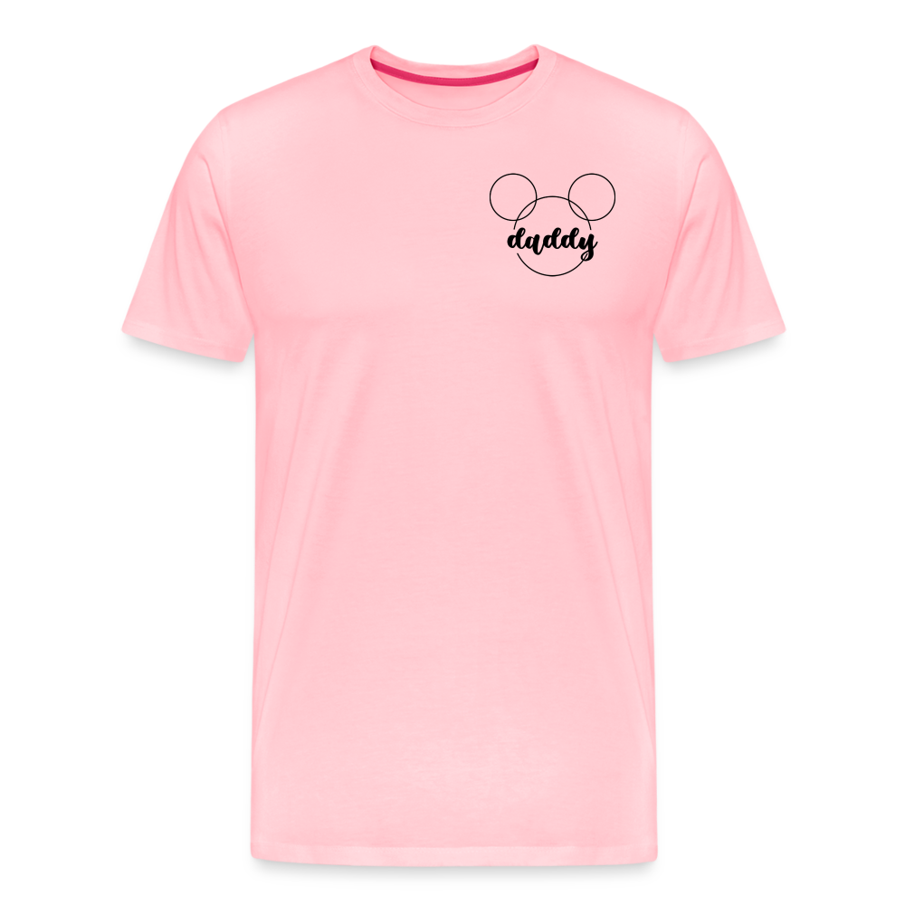 Men's Premium T-Shirt BN MICKEY DADDY - pink