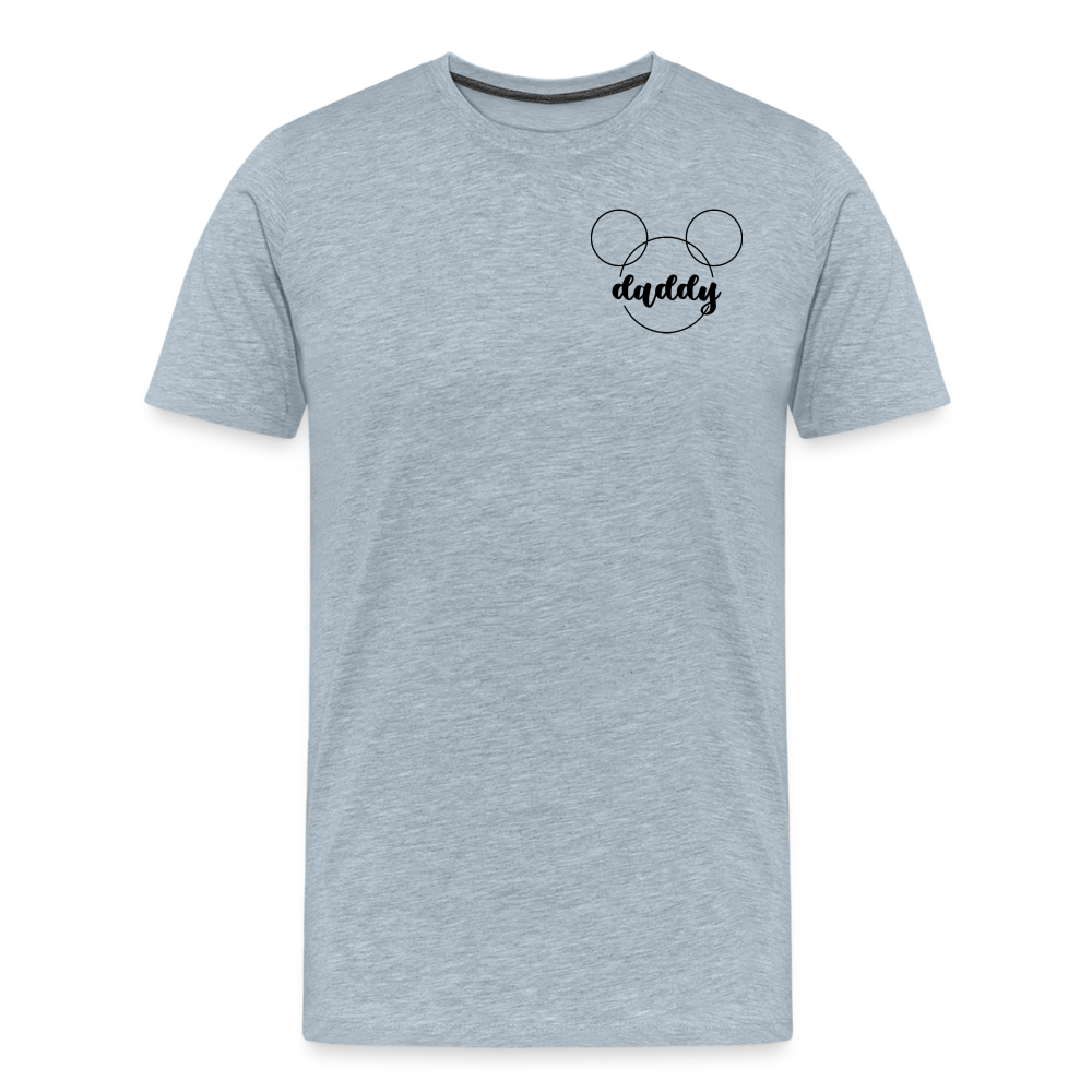 Men's Premium T-Shirt BN MICKEY DADDY - heather ice blue