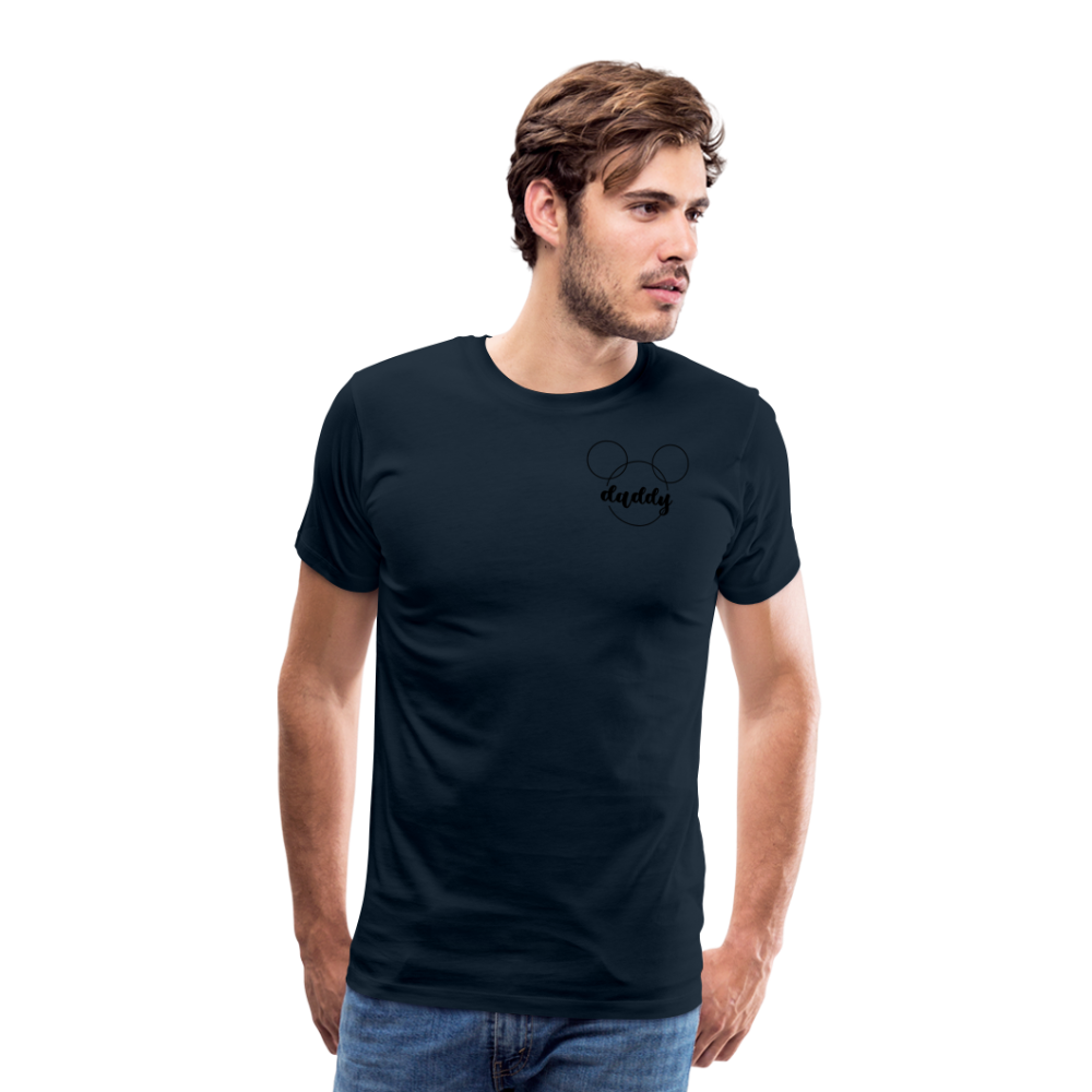 Men's Premium T-Shirt BN MICKEY DADDY - deep navy