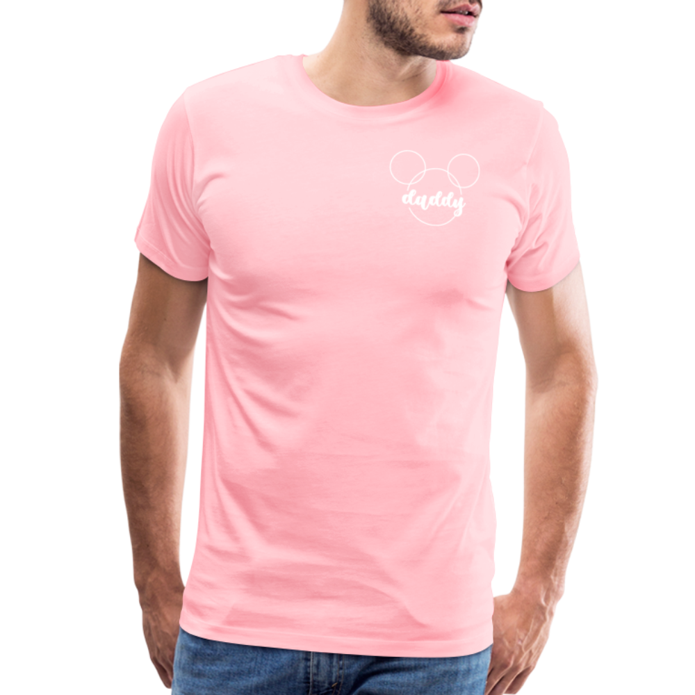 Men's Premium T-Shirt BN MICKEY DADDY BLACK - pink