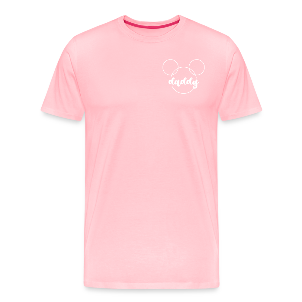 Men's Premium T-Shirt BN MICKEY DADDY BLACK - pink