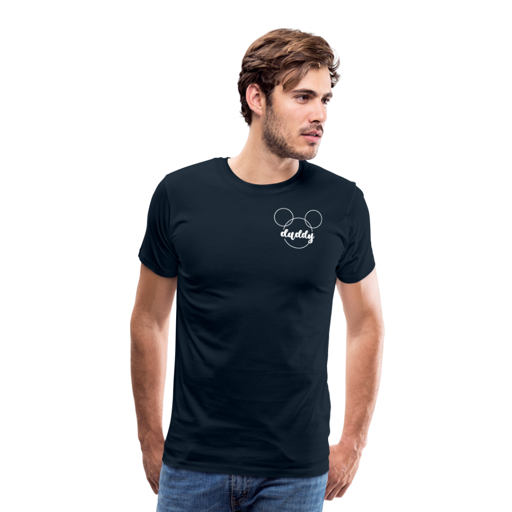 Men's Premium T-Shirt BN MICKEY DADDY BLACK - deep navy