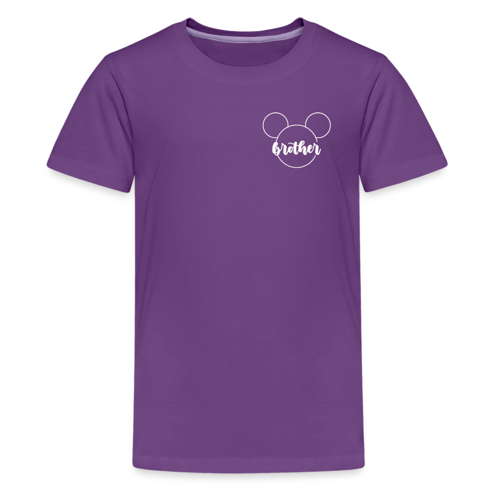 Kids' Premium T-Shirt BN MICKEY BROTHER - purple