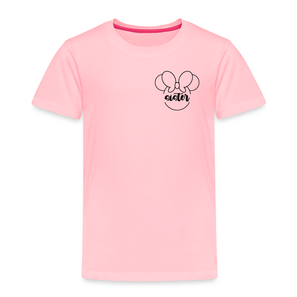 Toddler Premium T-Shirt BN MINNIE SISTER - pink