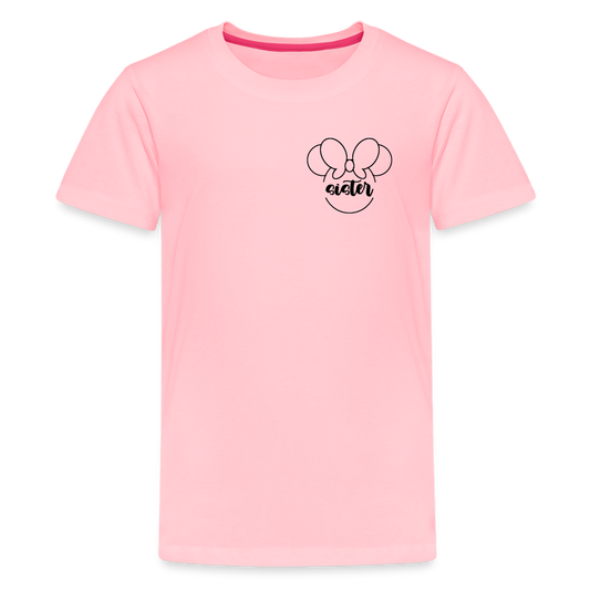 Kids' Premium T-Shirt BN MINNIE BLACK - pink